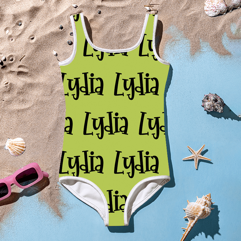 Personalized Monogram Color Swimsuit for Summer | InSwin05