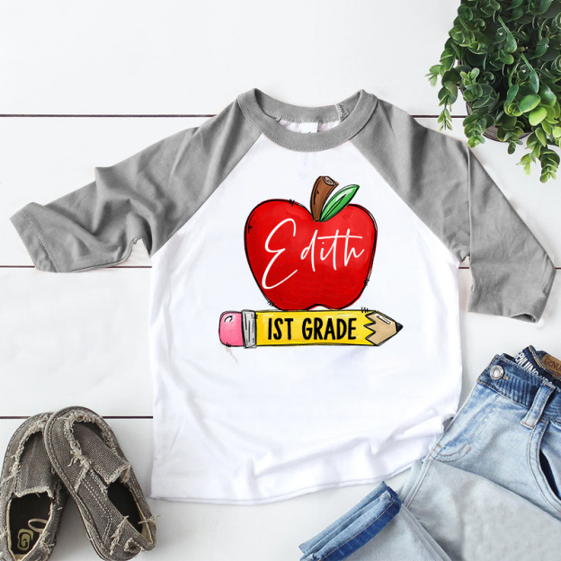 Personalized Kid Cozy Back to School Sweatshirt | inSweatshirt65