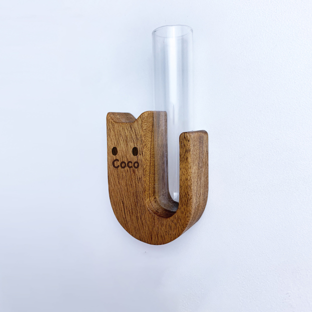 Personalized Wooden Cat Whisker Magnetic Holder | inAccs17