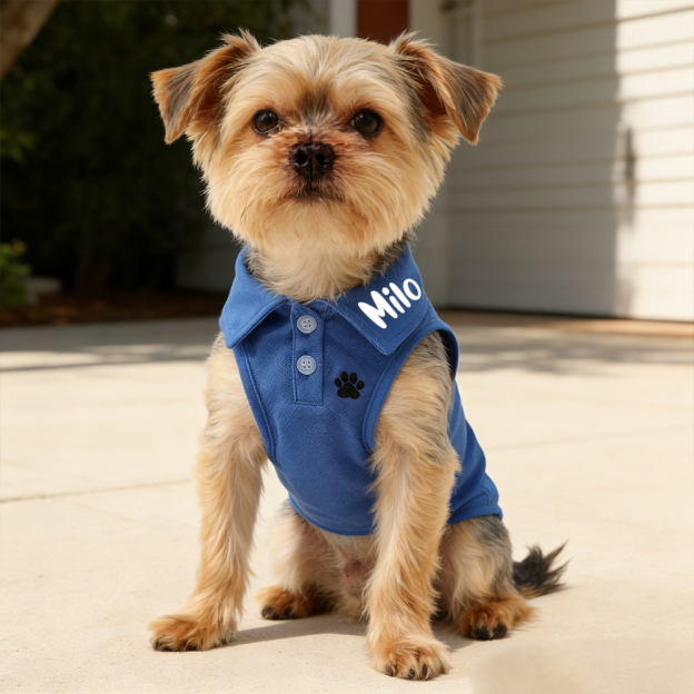 Personalized Name Pet Polo Shirt | inCloth16