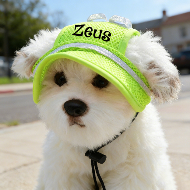 Personalized Name Pet Breathable Mesh Hat | inHat02