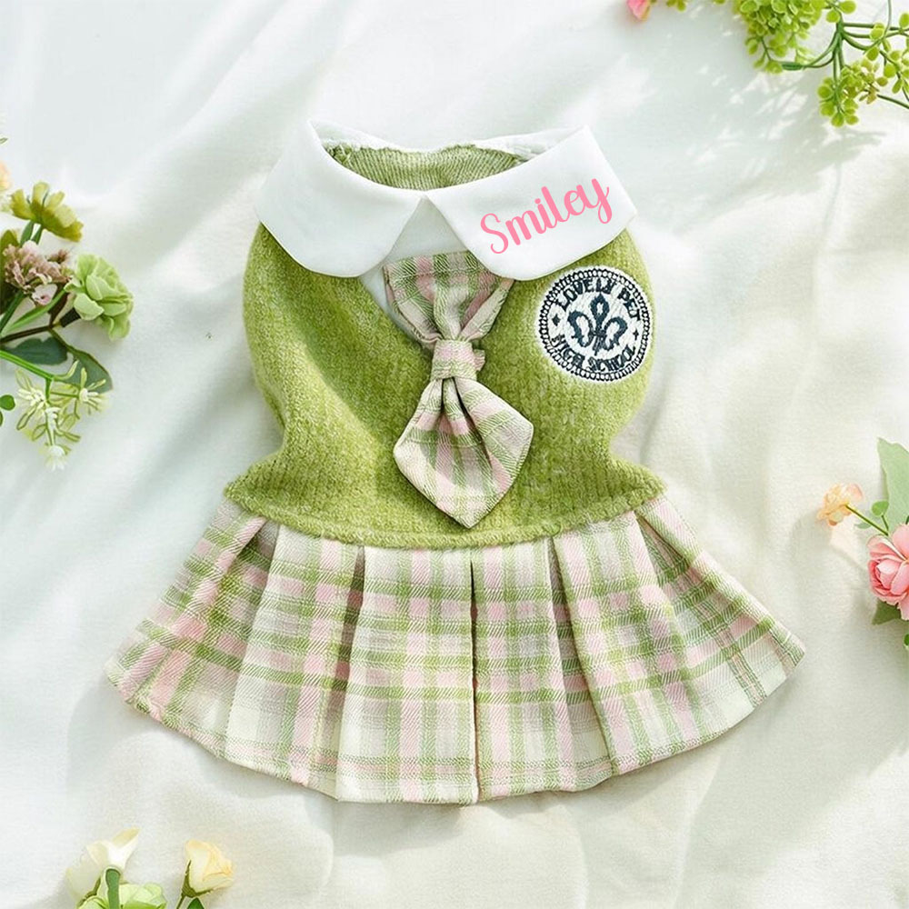 Personalized Pet School Style Dress | inCloth27