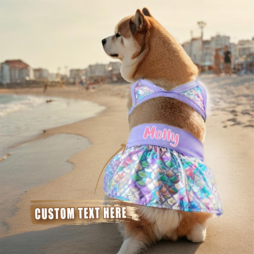 Personalized Pet Bikini Swimsuit Set | inCloth43