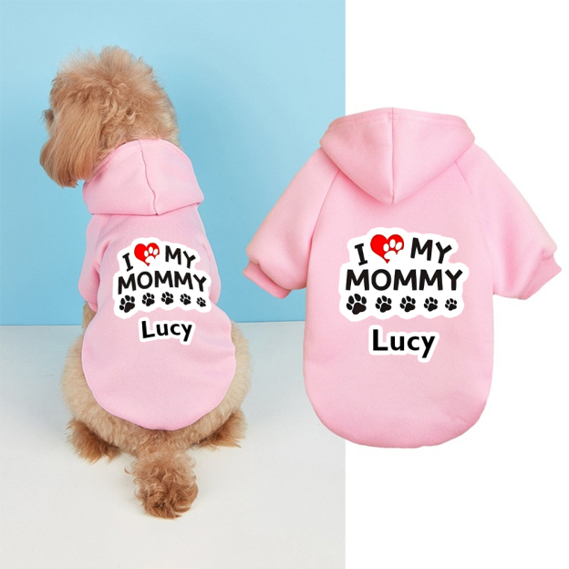 Personalized Mother's Day Pet Hoodie | inCloth46