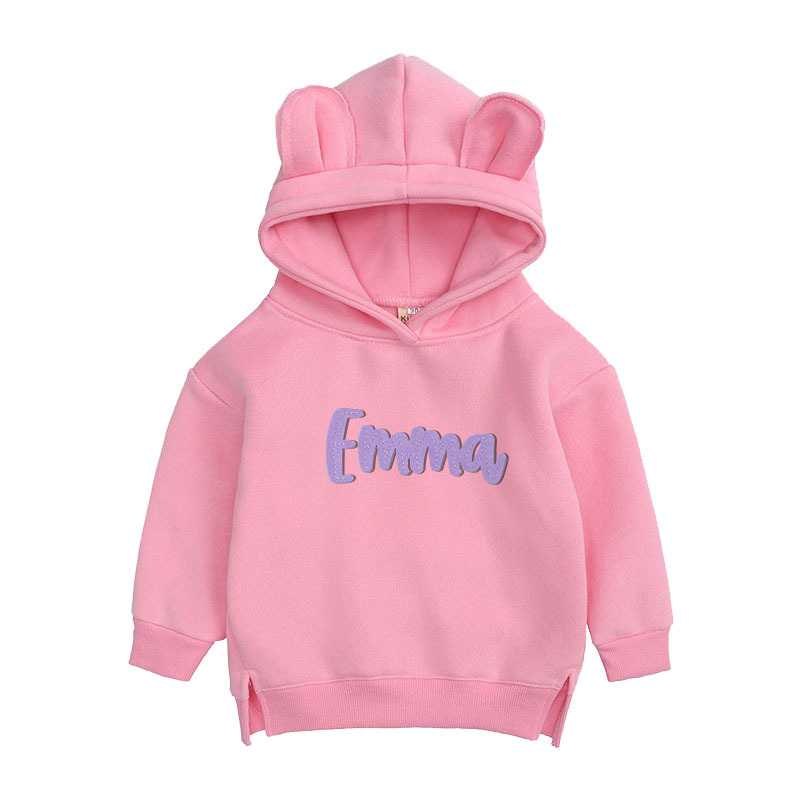 Personalized Hand-Embroidered Kid Cozy Soft Crewneck Sweatshirt | inSweatshirt06