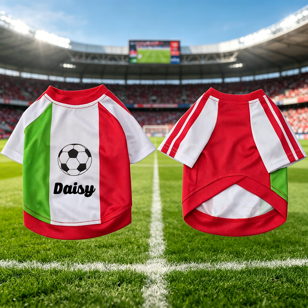 Personalized Pet Match Day Soccer Jersey | inCloth103