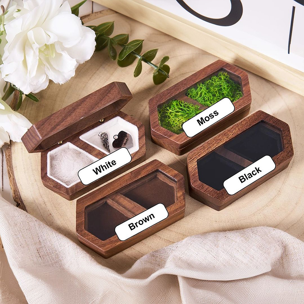 Personalized Name Pet Fur Keepsake Memorial Box | KKPet215