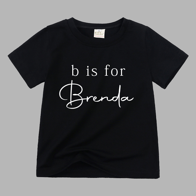 Personalized Kid Cozy Soft Color T-Shirt | inTee01