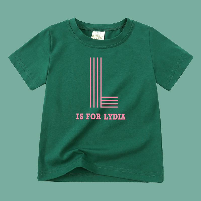 Personalized Kid Cozy Soft Color T-Shirt | inTee02