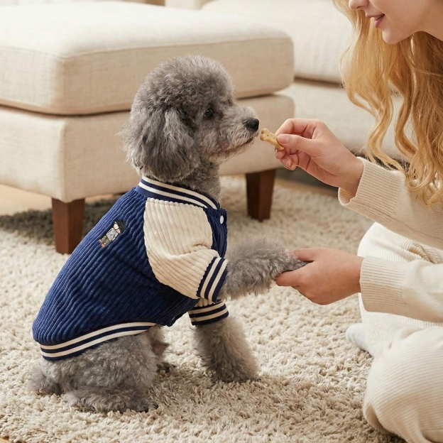 Personalized Embroidered Pet Baseball Jacket | inPet02