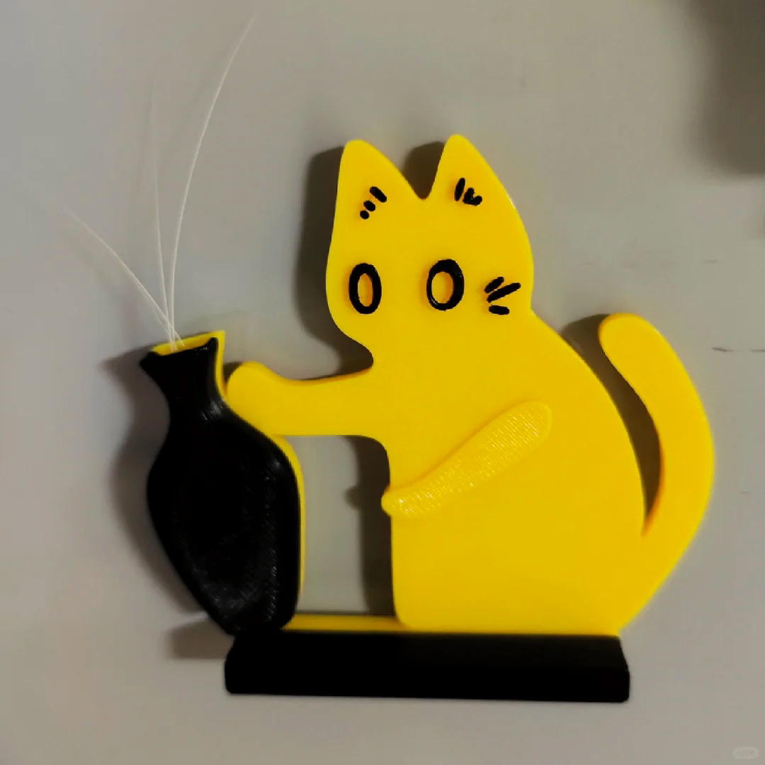 Personalized 3D Printed Magnetic Cat Whisker Collector | inAccs16