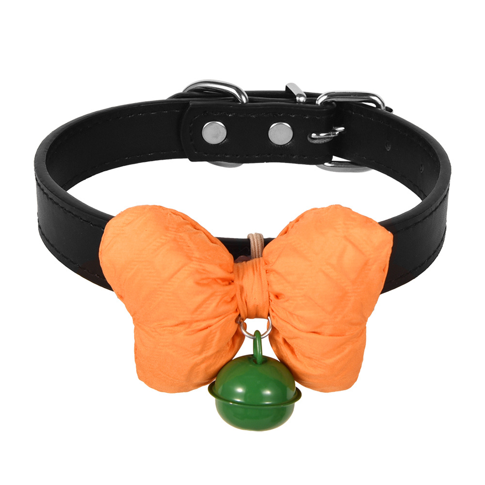 Adjustable Pet Bowknot Collar with Bell | inAccs47