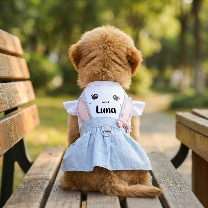 Personalized Name Easter Pet Bunny Princess Outfit | inCloth33