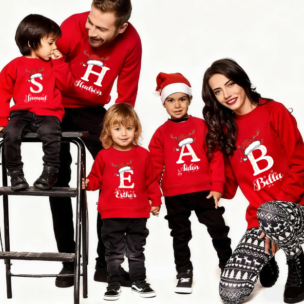 Personalized Christmas Matching Family Sweatshirt | InFamily02