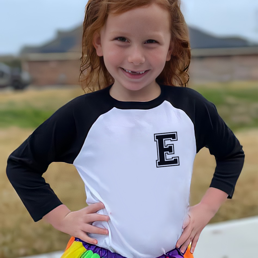 Personalized Kid Initial Cozy Soft Crewneck Sweatshirt | inSweatshirt68