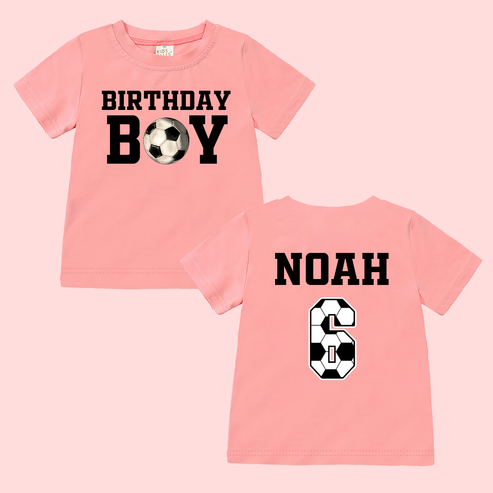 Personalized Sports Ball Games Birthday T-Shirt | inBirth19