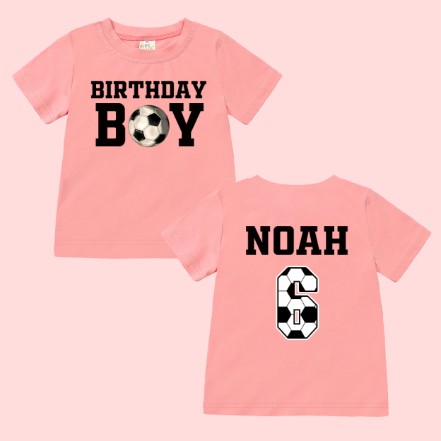 Personalized Sports Ball Games Birthday T-Shirt | inBirth19