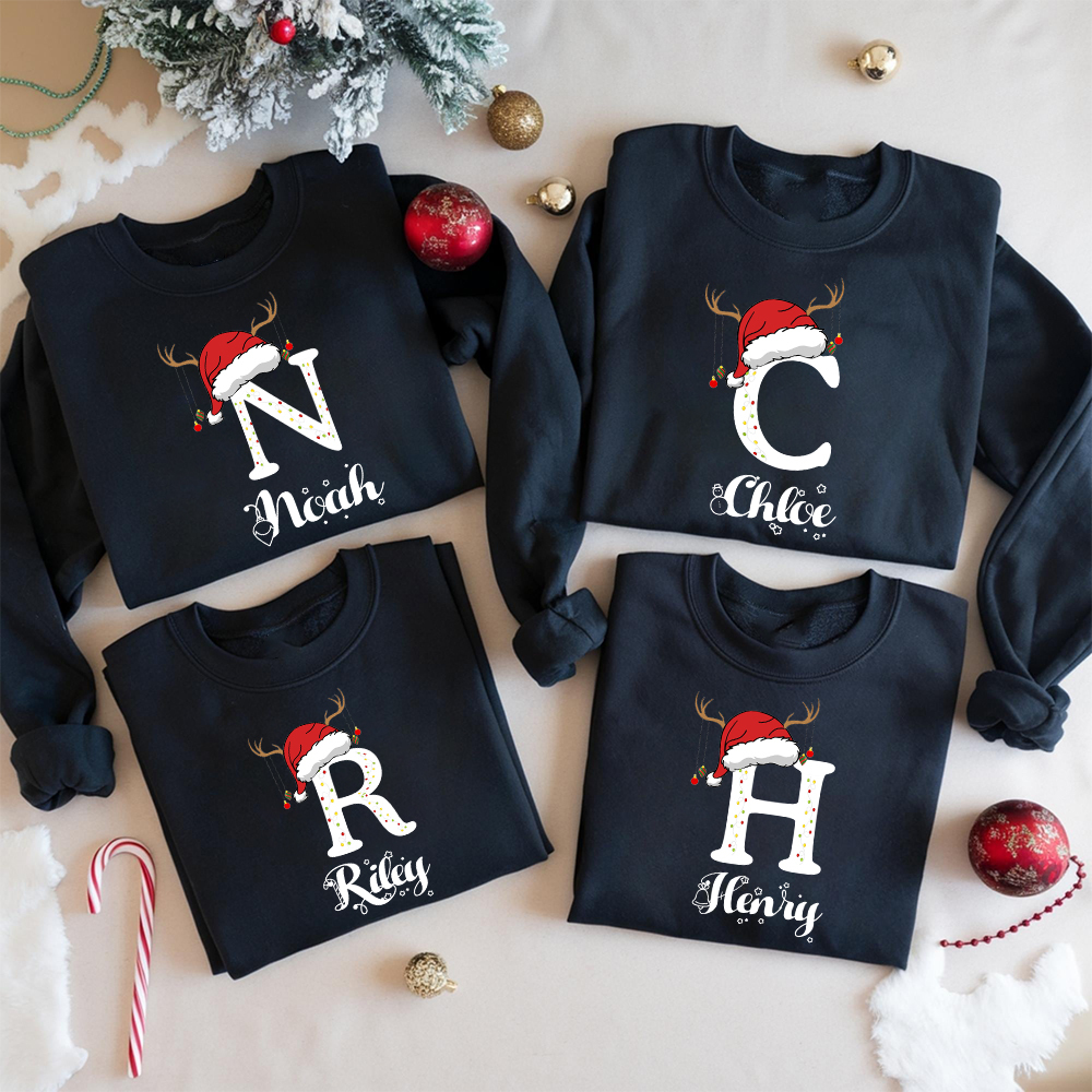 Personalized Christmas Matching Family Sweatshirt | InFamily02