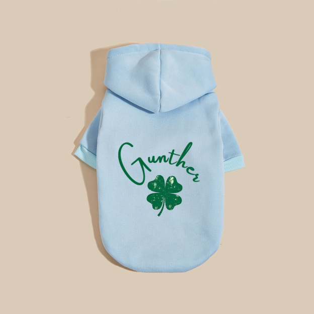 Personalized Name St. Patricks Day Pet Hoodie | inCloth04