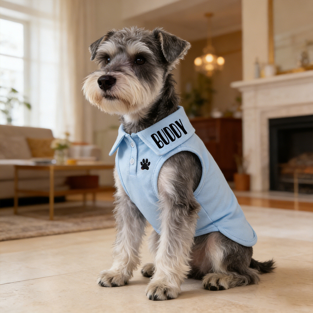 Personalized Name Pet Polo Shirt | inCloth16