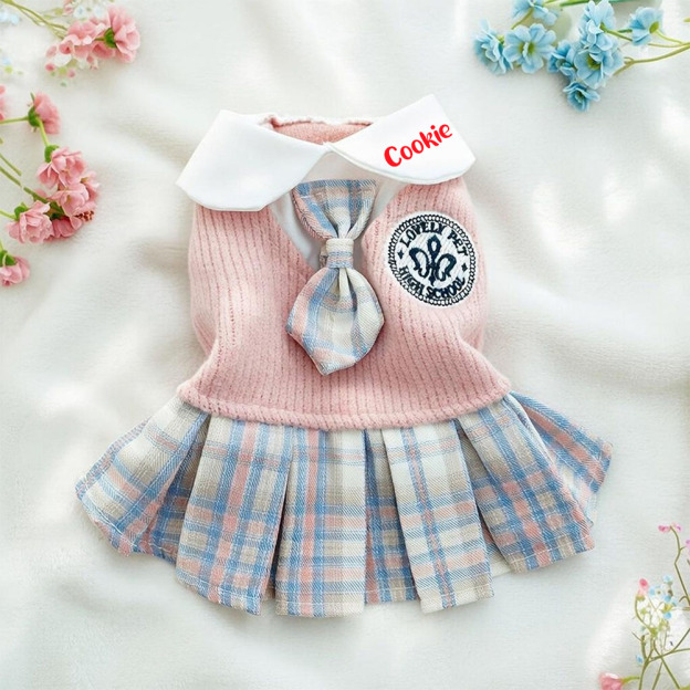 Personalized Pet School Style Dress | inCloth27