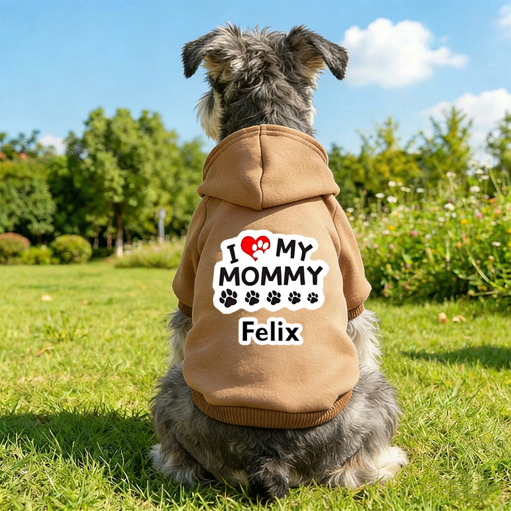 Personalized Mother's Day Pet Hoodie | inCloth46