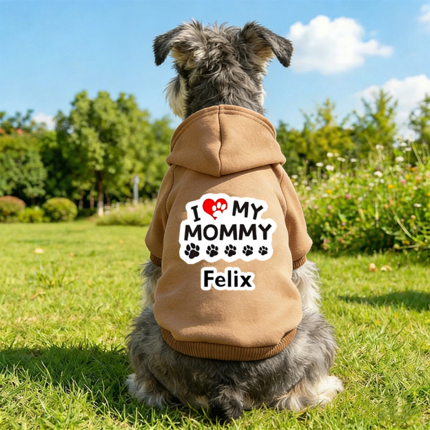 Personalized Mother's Day Pet Hoodie | inCloth46