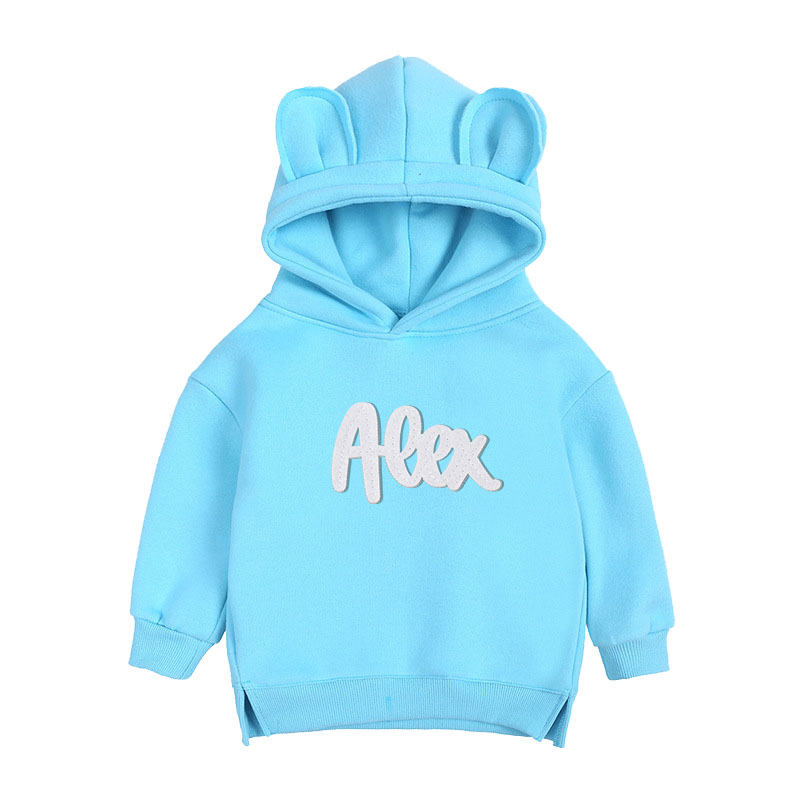Personalized Hand-Embroidered Kid Cozy Soft Crewneck Sweatshirt | inSweatshirt06