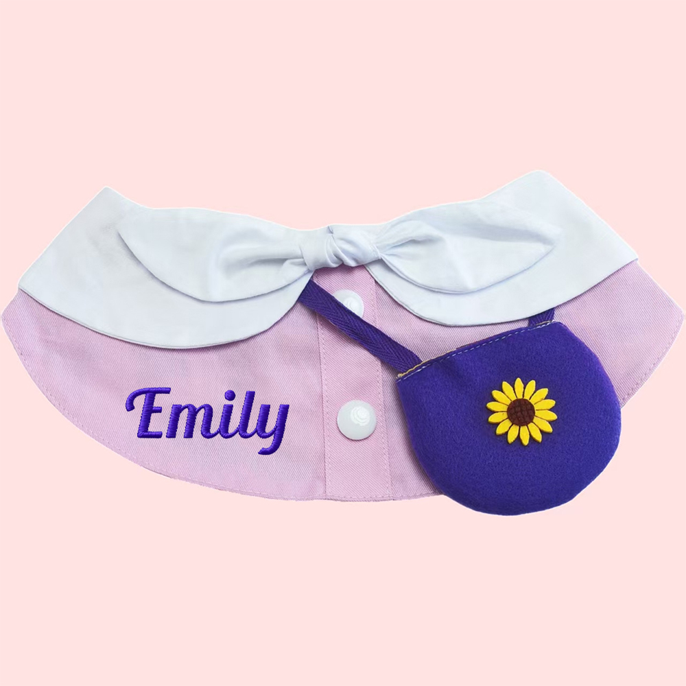 Personalized Embroidered Name Pet Collar | inAccs48