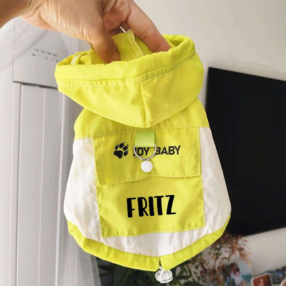 Personalized Name Pet Lightweight UV Protection Hoodie | inCloth99