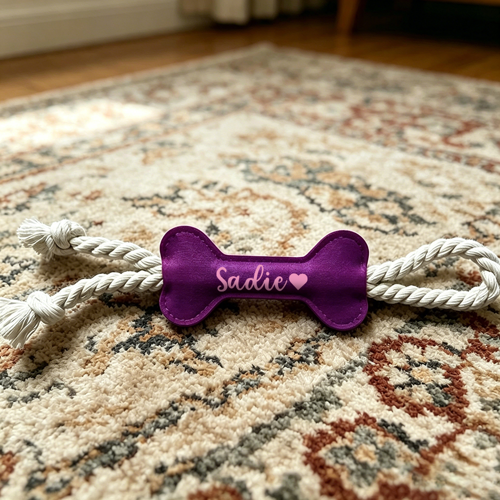 Personalized Pet Bone-Shaped Plush Toy | inToy10