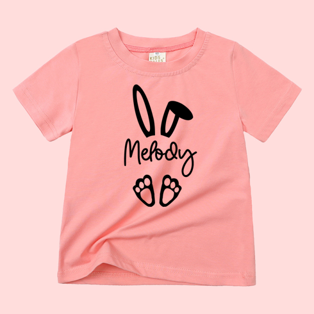 Personalized Kid Cozy Soft Easter T-Shirt | inTee07