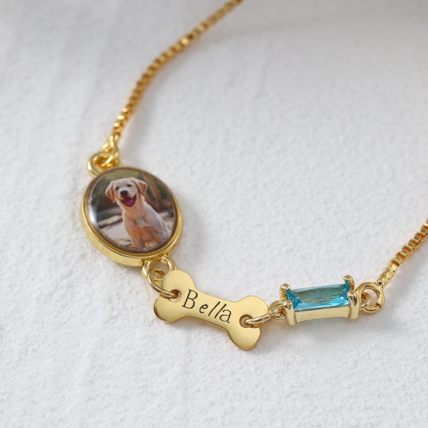 Personalized Pet Photo Memorial Bracelet | inAccs36