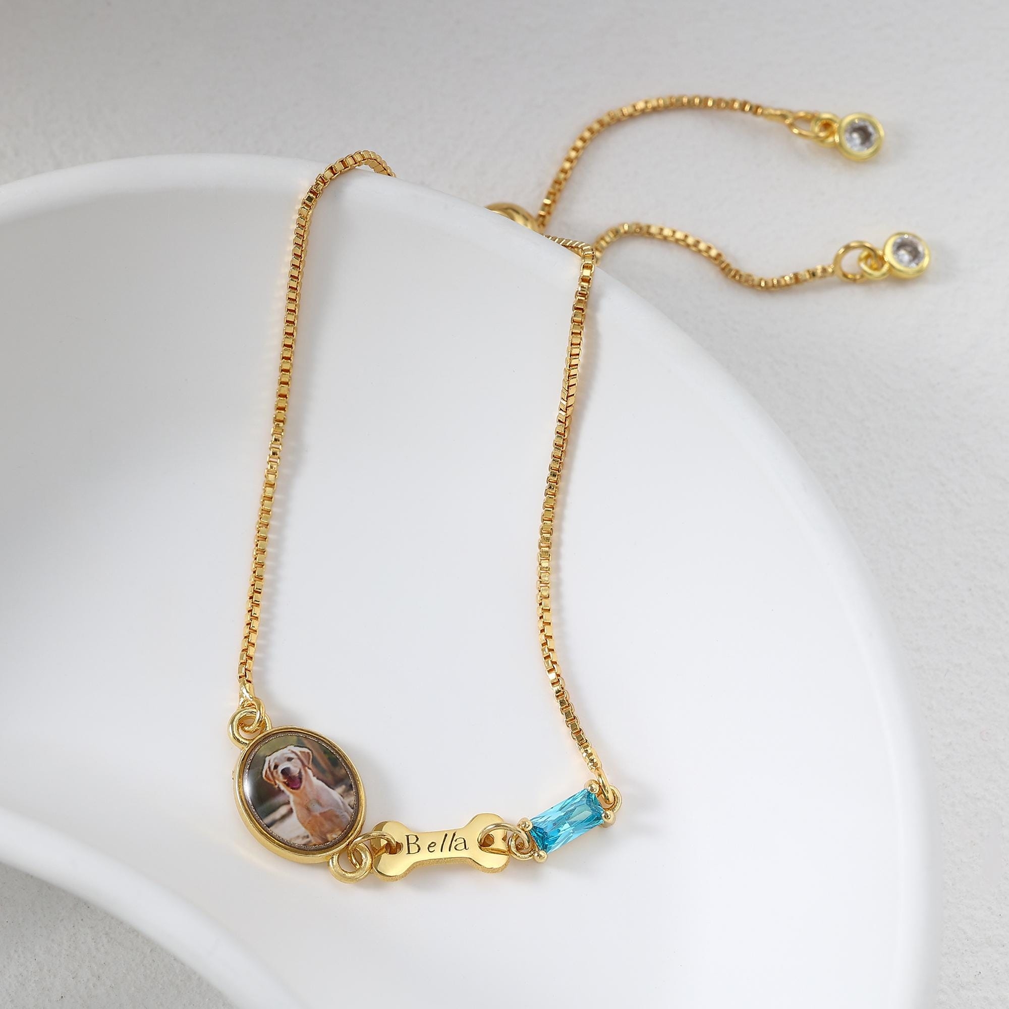 Personalized Pet Photo Memorial Bracelet | inAccs36