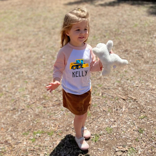 Personalized Kid Cozy Soft Truck Sweatshirt | inSweatshirt55