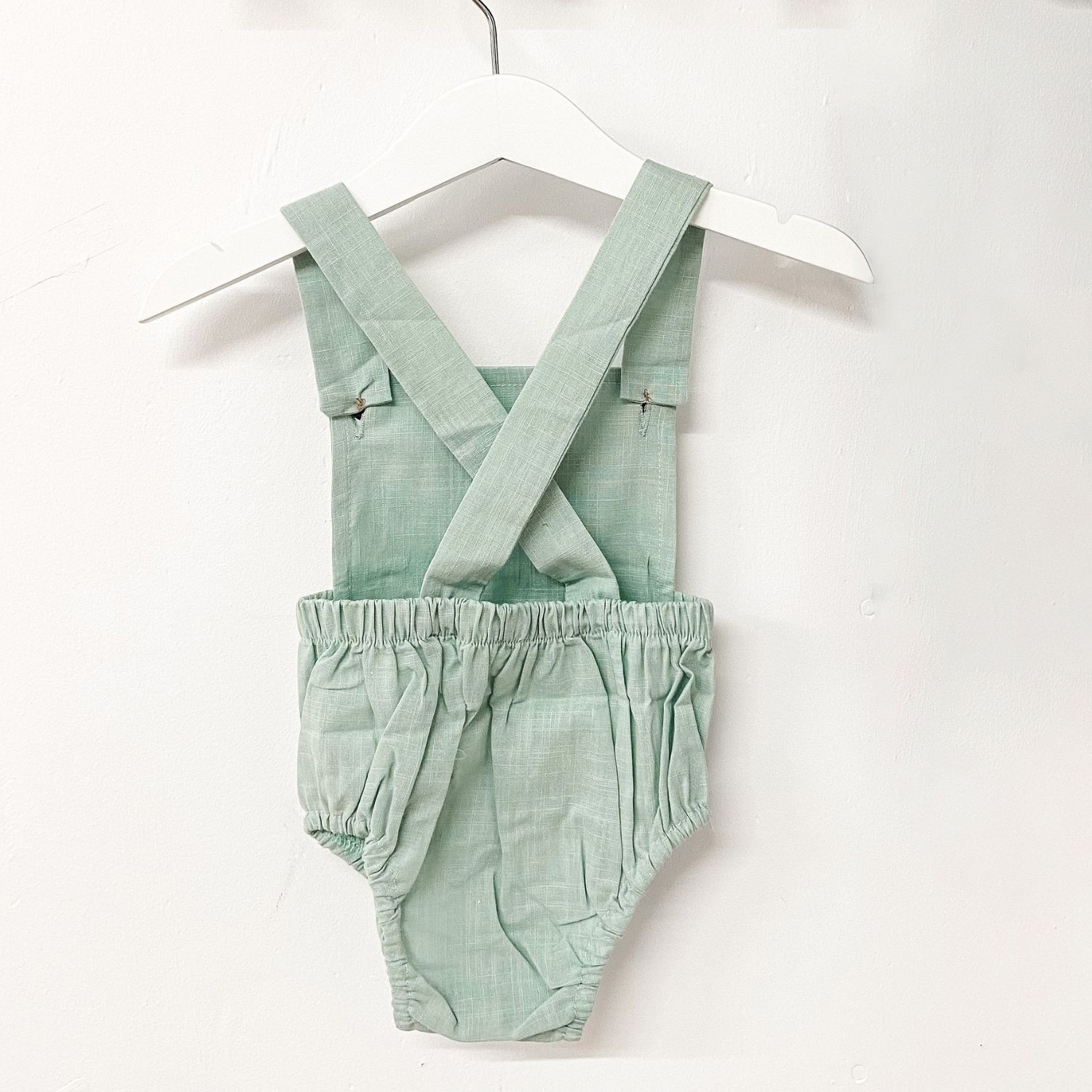 Personalized Embroidery Baby Suspender Triangle Jumpsuit Romper | inRomper25