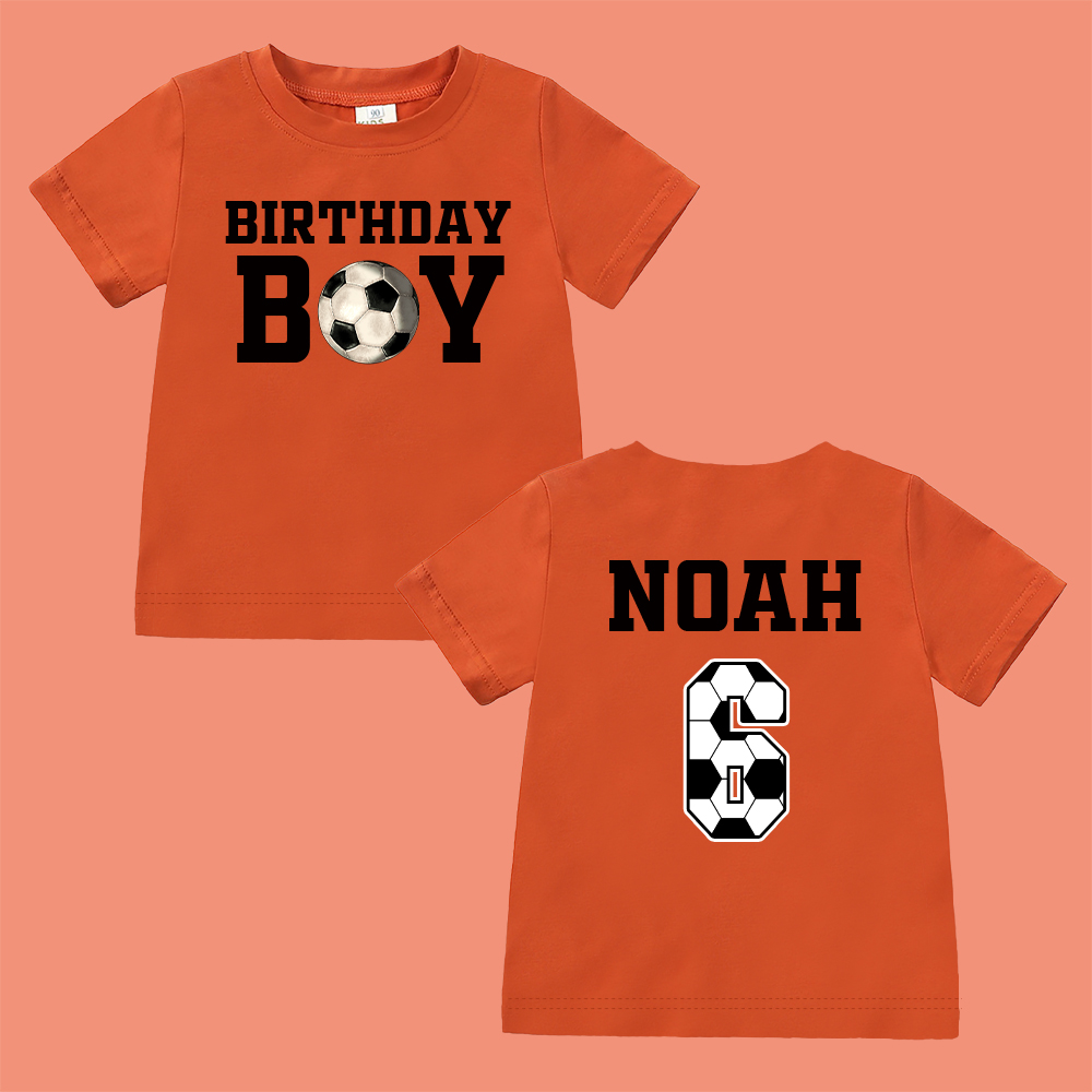 Personalized Sports Ball Games Birthday T-Shirt | inBirth19