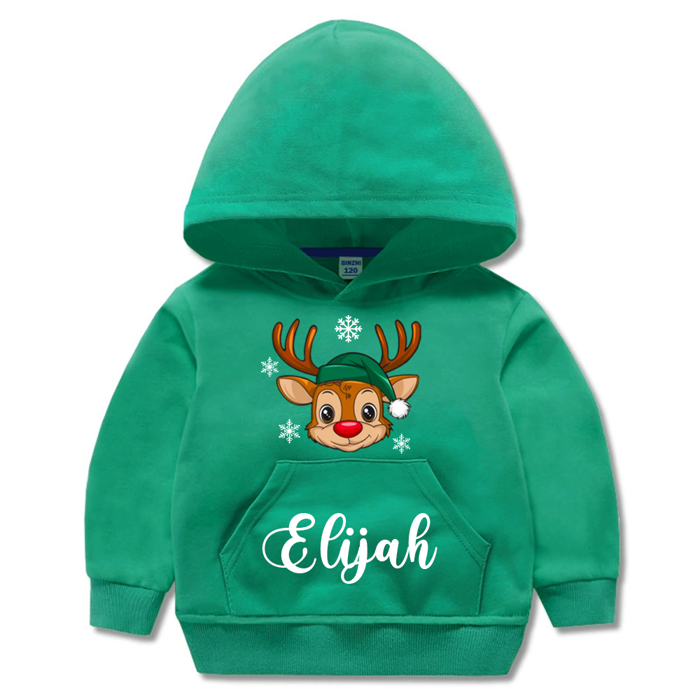 Personalized Kids Lovely Christmas Hoodie | InSweatshirt81