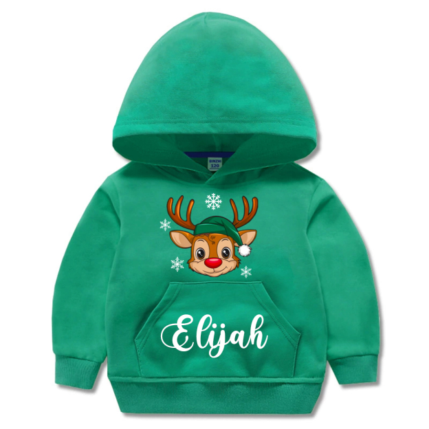 Personalized Kids Lovely Christmas Hoodie | InSweatshirt81