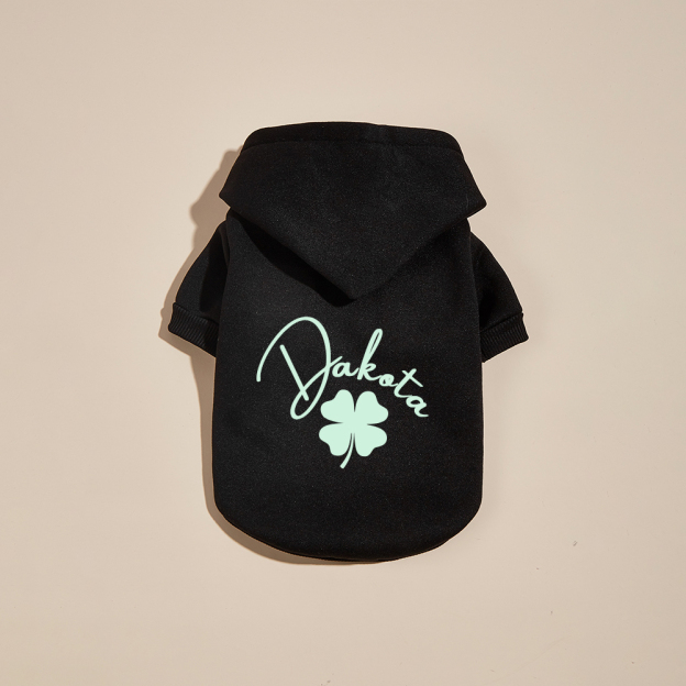 Personalized Name St. Patricks Day Pet Hoodie | inCloth04