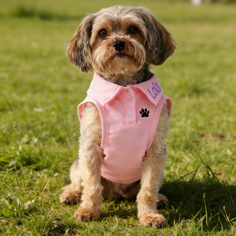 Personalized Name Pet Polo Shirt | inCloth16