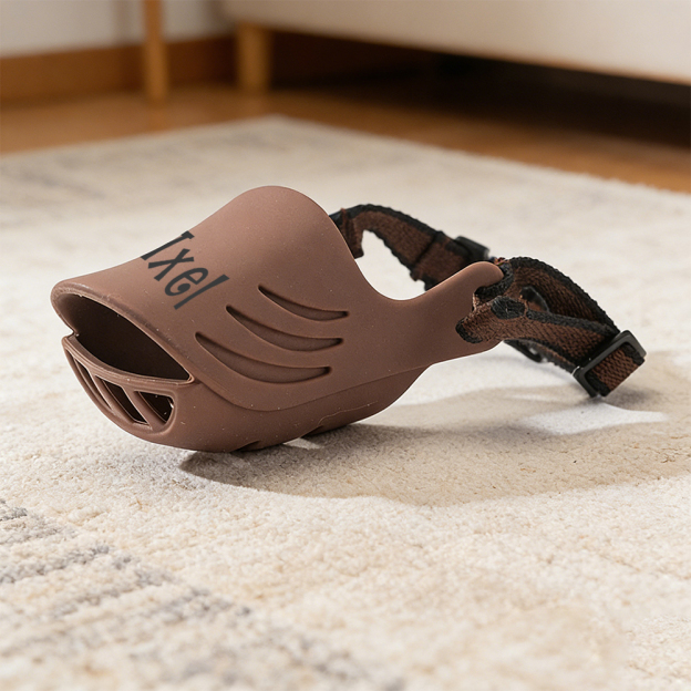 Personalized Silicone Dog Safe Anti-Biting Chewing Barking Muzzle | inAccs22