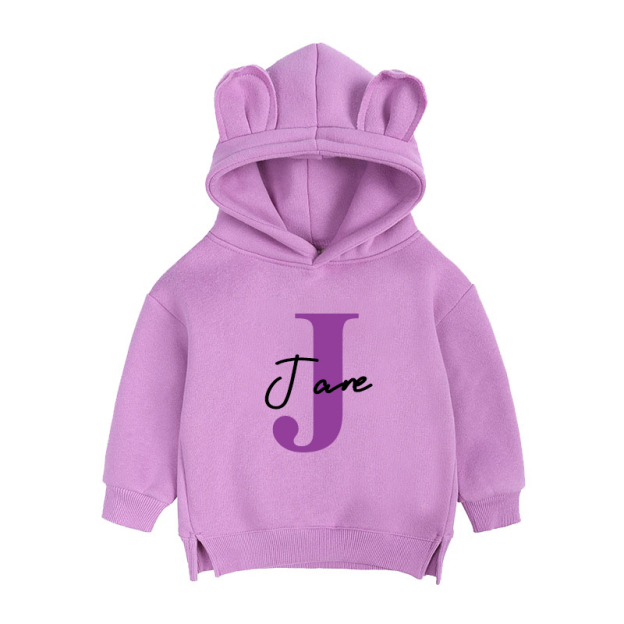 Personalized Kid Cozy Soft Bear Crewneck Sweatshirt | inSweatshirt26