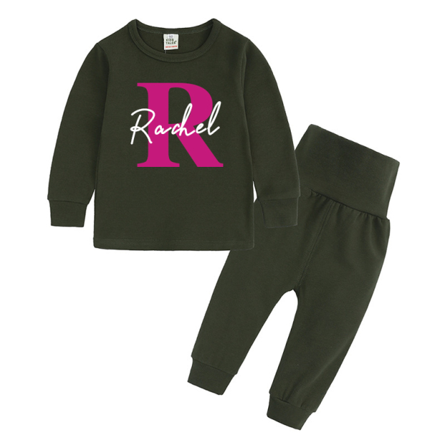 Personalized Kid Cozy Soft Loungewear Set | inSet37