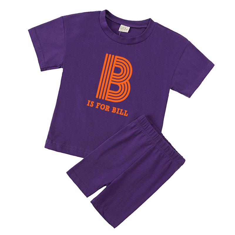 Personalized Kid Cozy Color Short Outfit Set | inSet41