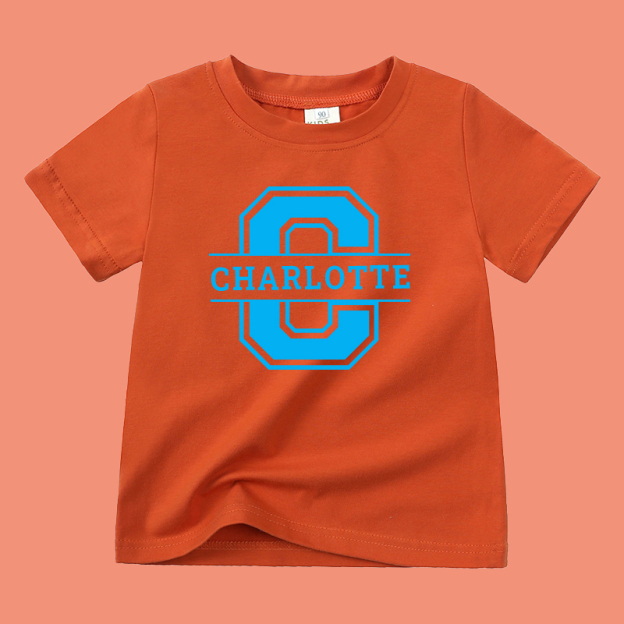 Personalized Kid Cozy Soft Color T-Shirt | inTee05