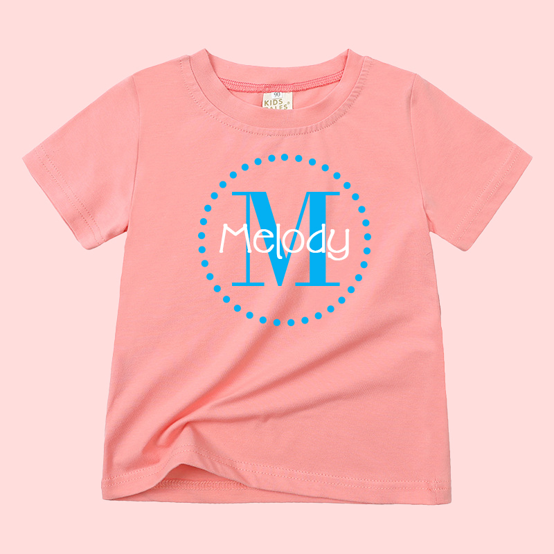Personalized Kid Cozy Soft Color T-Shirt | inTee06