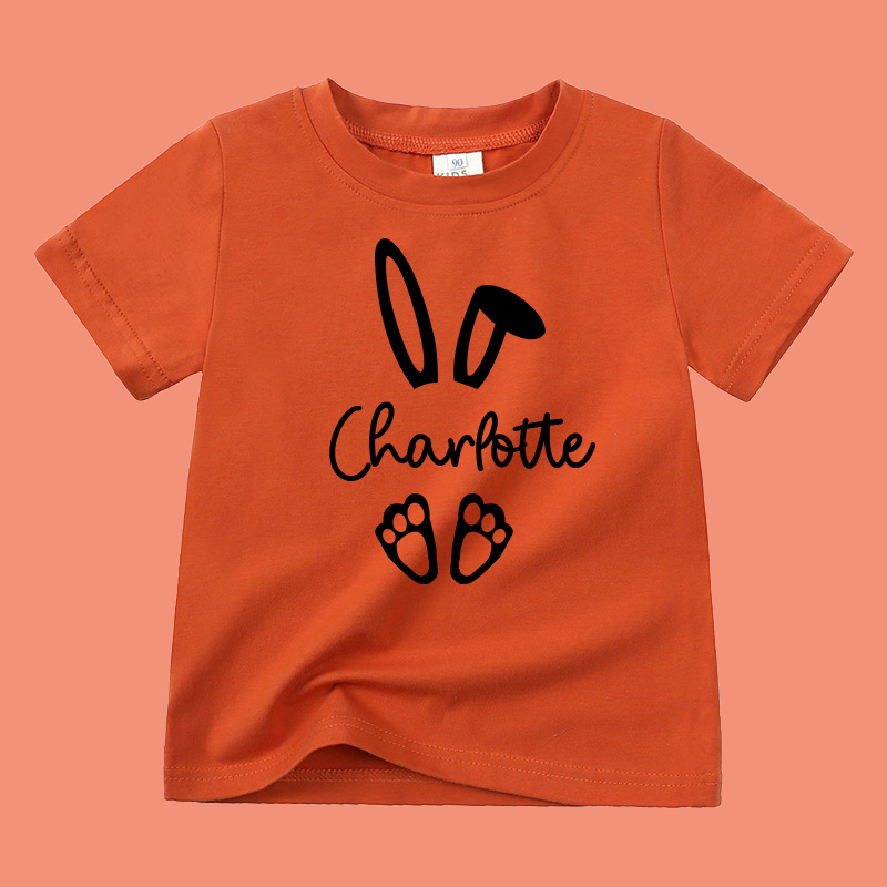 Personalized Kid Cozy Soft Easter T-Shirt | inTee07