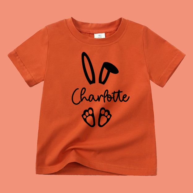 Personalized Kid Cozy Soft Easter T-Shirt | inTee07