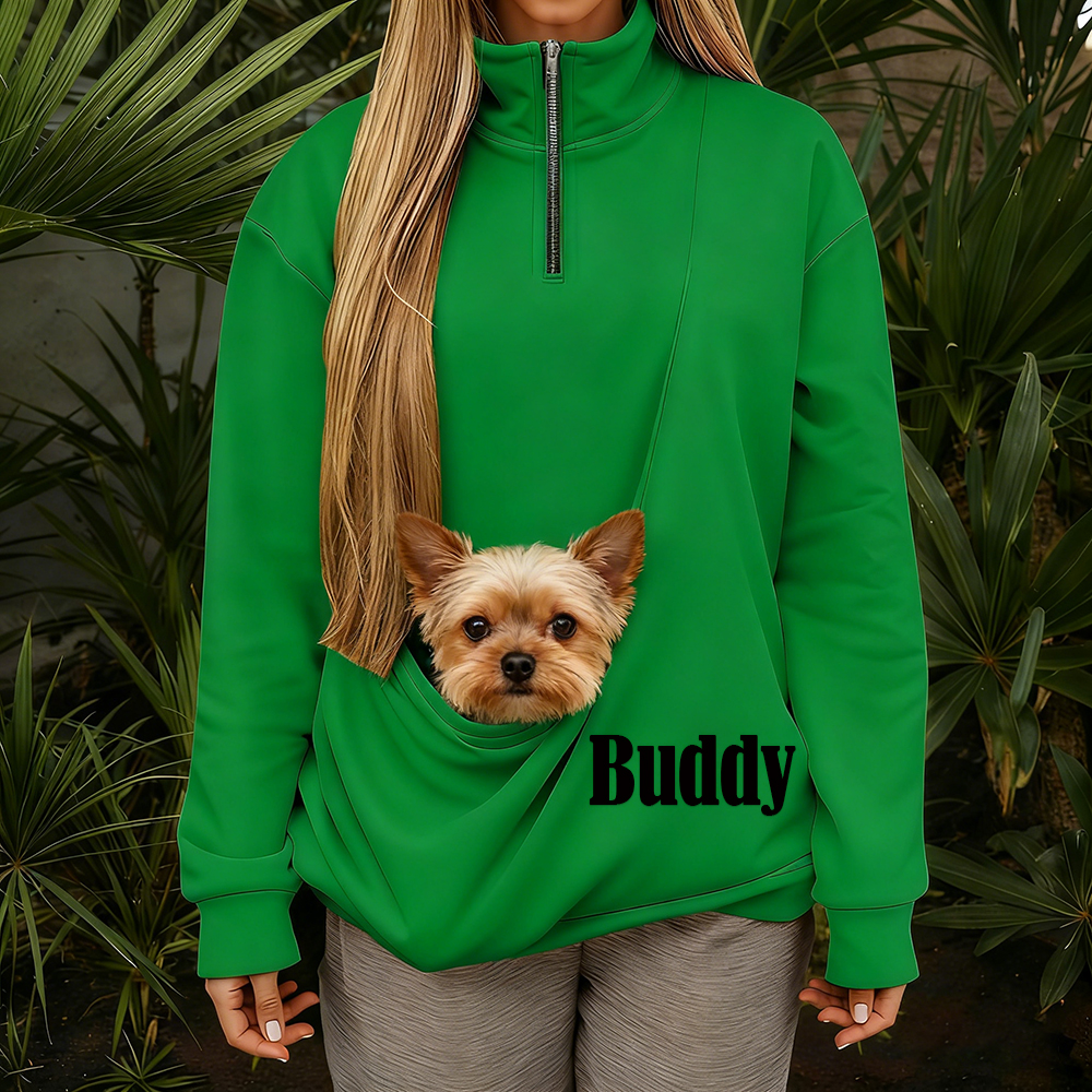 Personalized Name Cozy Pet Carrier Sweater | KKCloth332